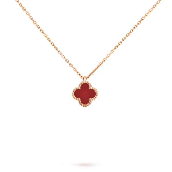 Red van cleef necklace